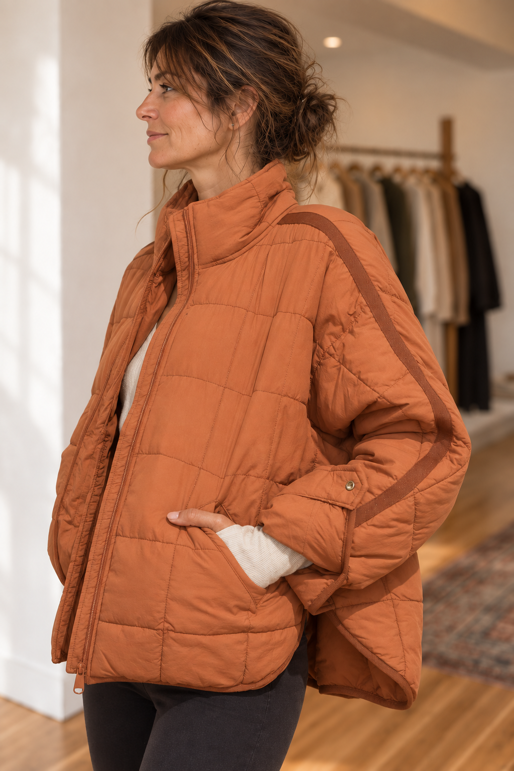 Veste Légère Matelassée Élise