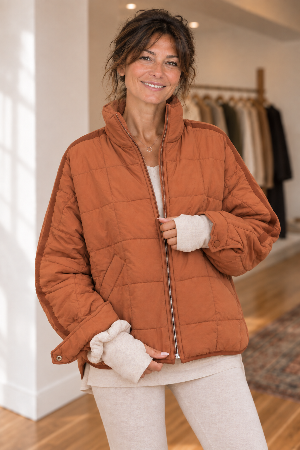 Veste Légère Matelassée Élise