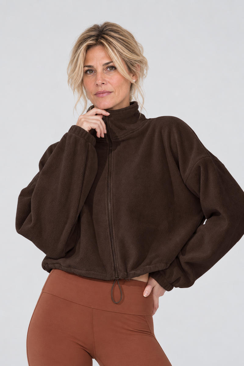 Veste polaire zippée Caroline pour femme – vue 5